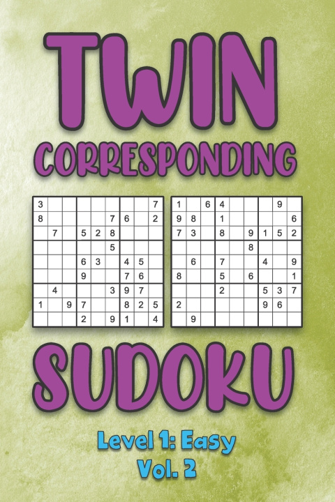 Knjiga Twin Corresponding Sudoku Level 1 Numerik Sophia Numerik