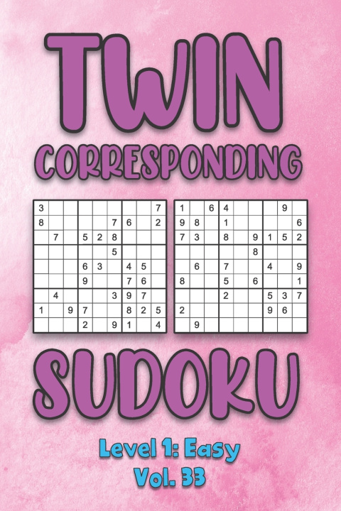 Knjiga Twin Corresponding Sudoku Level 1 Numerik Sophia Numerik