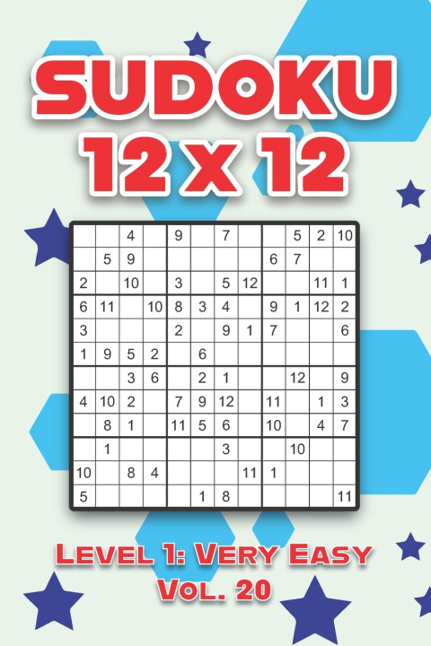 Knjiga Sudoku 12 x 12 Level 1 Numerik Sophia Numerik