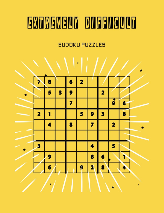 Livro Extremely difficult sudoku puzzles publishers Brain river publishers
