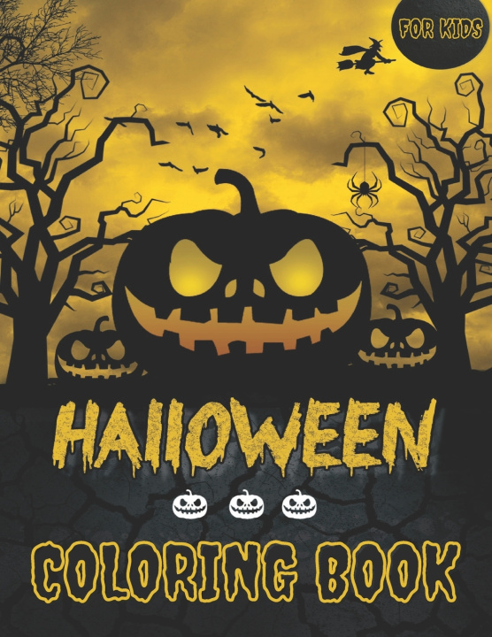 Knjiga Halloween Coloring Book For Kids Coloring Books Fun & Easy Coloring Books