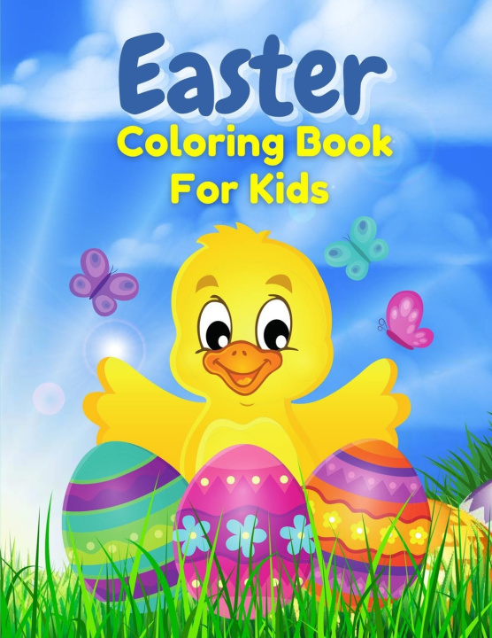 Boek Easter Coloring Book for Kids Alam Md Shahidul Alam