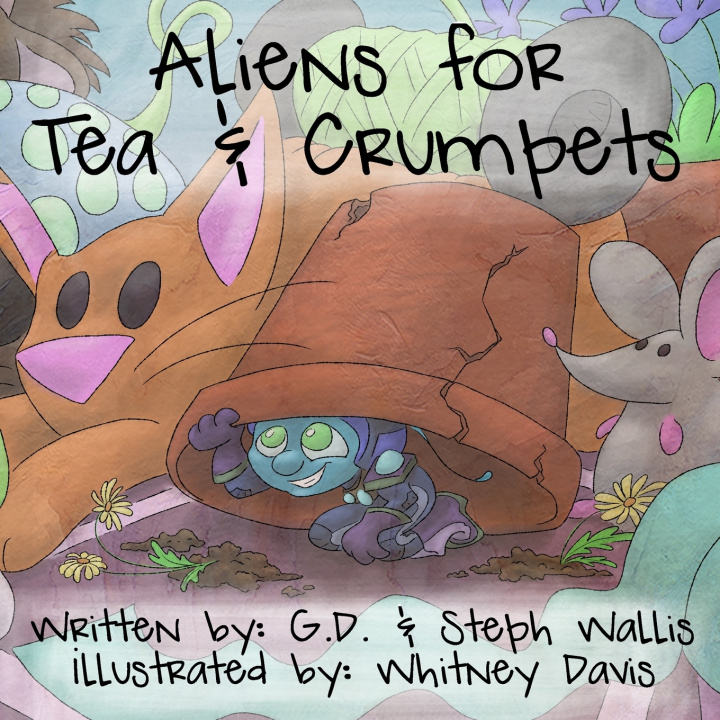 Livro Aliens for Tea and Crumpets Wallis G.D. Wallis