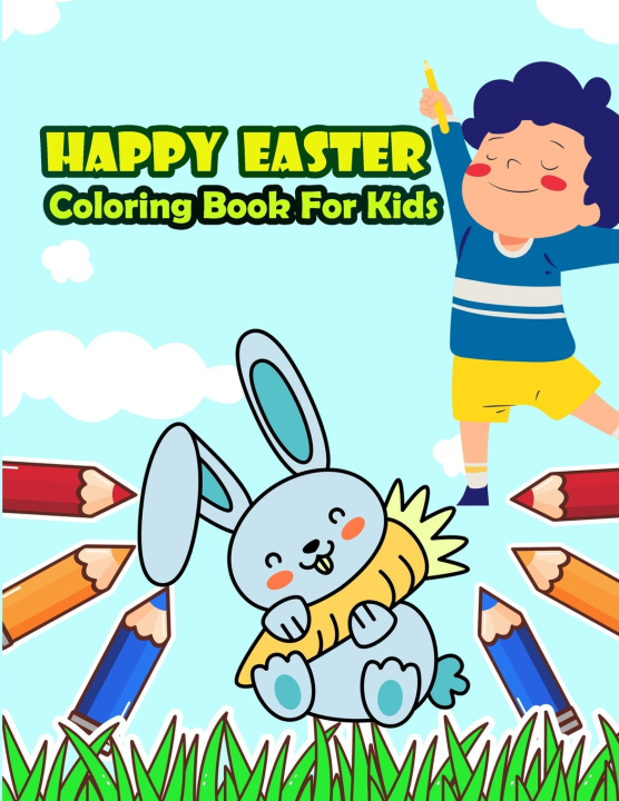 Knjiga Happy Easter Coloring Book For Kids publishing onlygifts publishing