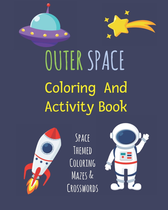 Knjiga Outer Space Coloring & Activity Book Journals Stonefall Journals