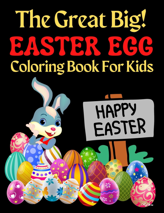 Knjiga Great Big Easter Egg Coloring Book For Kids Coloring Trendy Coloring