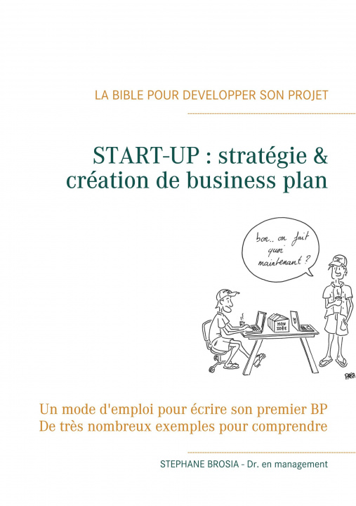 Knjiga START-UP, strategie & creation de business-plan Stephane Brosia