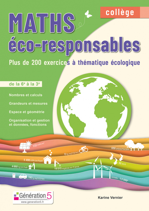 Boek Maths éco-responsables (collège) VERNIER