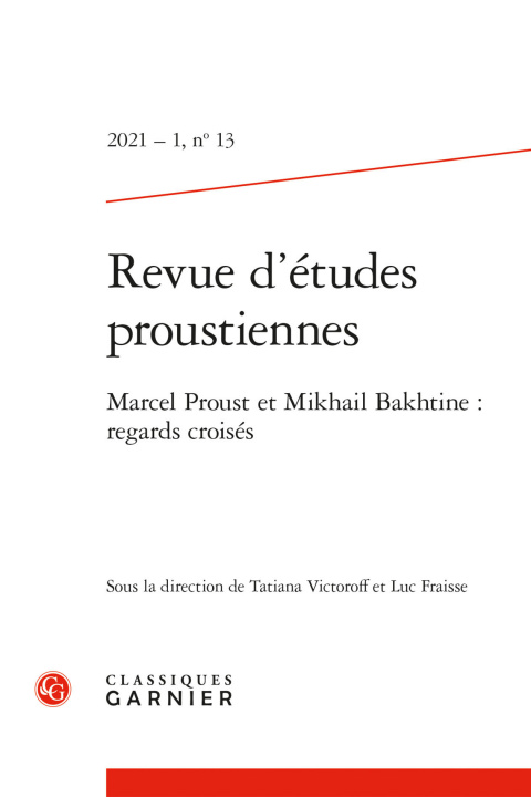 Könyv Revue d'études proustiennes collegium