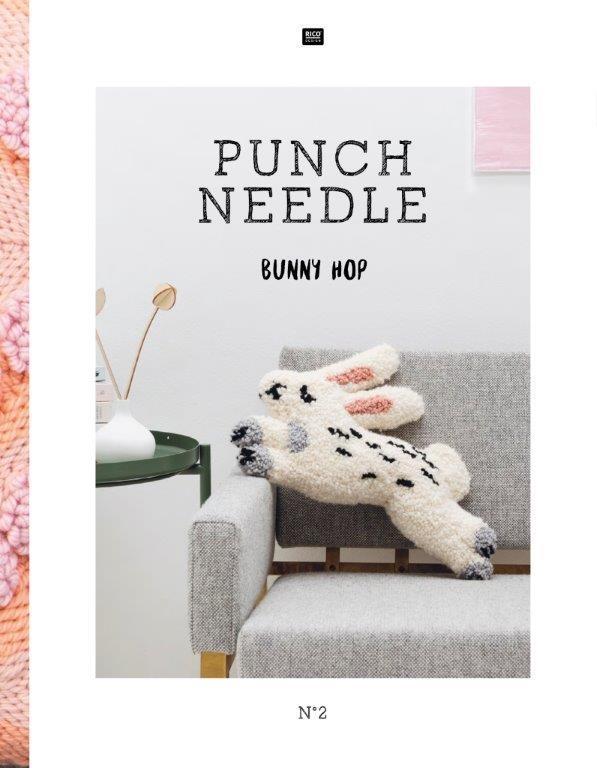 Książka Punch Needle Bunny Hop No. 2 Rico Design GmbH & Co. KG