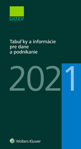 Kniha Tabuľky a informácie pre dane a podnikanie 2021 Dušan Dobšovič