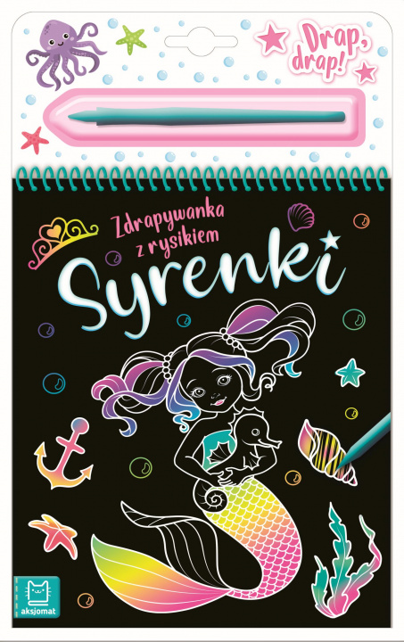 Kniha Syrenki. Zdrapywanka z rysikiem Anna Podgórska
