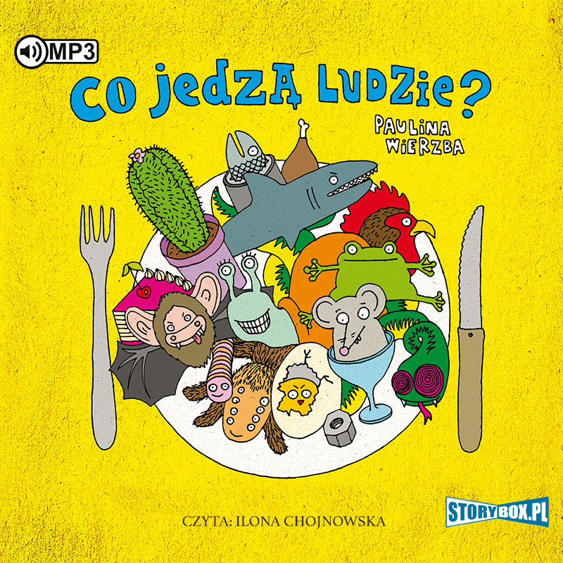 Livro CD MP3 Co jedzą ludzie? Paulina Wierzba