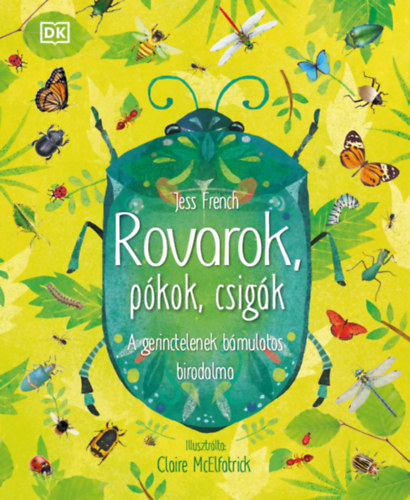 Książka Rovarok, pókok, csigák Jess French