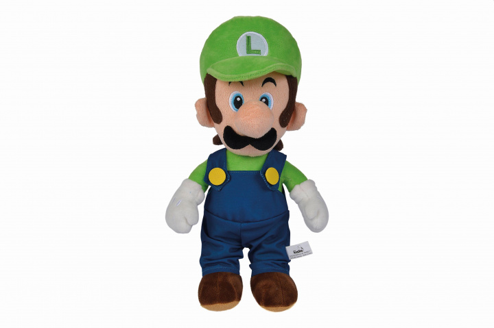 Joc / Jucărie Super Mario Luigi Plüsch, 30cm 