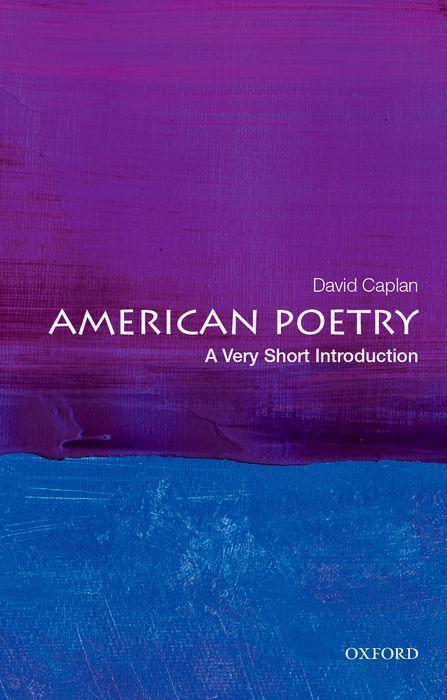 Книга American Poetry: A Very Short Introduction 
