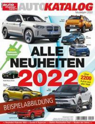 Книга Auto-Katalog 2022 neuvedený autor