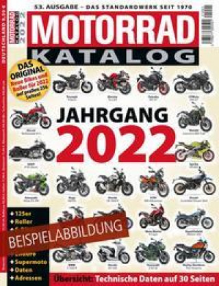 Knjiga Motorrad-Katalog 2022 