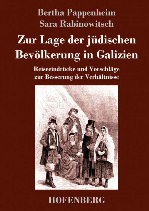 Książka Zur Lage der judischen Bevoelkerung in Galizien Sara Rabinowitsch