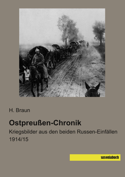 Buch Ostpreußen-Chronik H. Braun