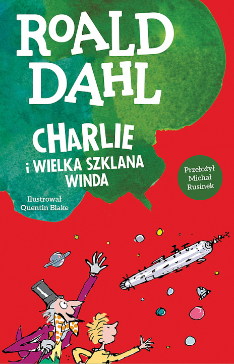 Könyv Charlie i wielka szklana winda Roal Dahl
