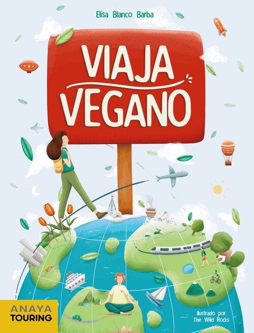 Kniha Viaja vegano ELISA BLANCO BARBA