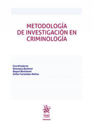Книга METODOLOGÍA DE INVESTIGACIÓN EN CRIMONOLOGÍA 