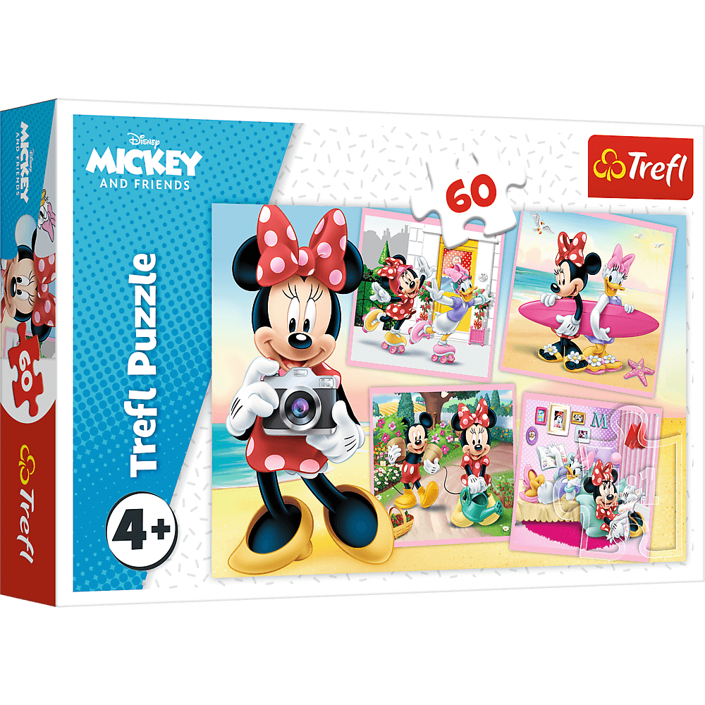 Játék Puzzle Půvabná Minnie 