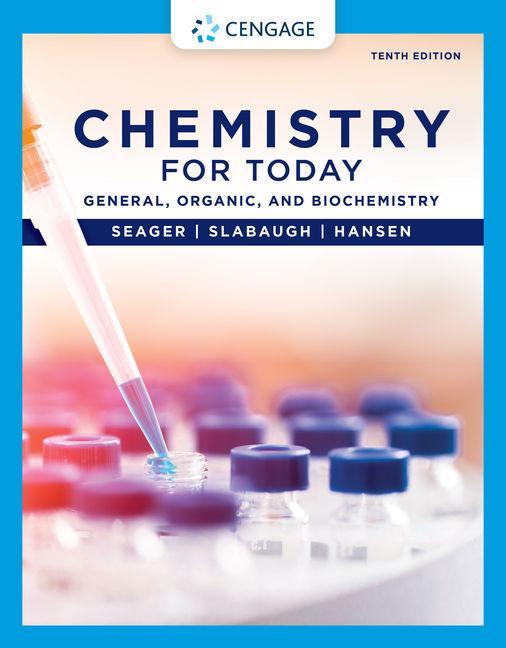 Könyv Chemistry for Today Spencer Seager