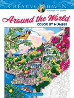 Könyv Creative Haven Around the World Color by Number George Toufexis