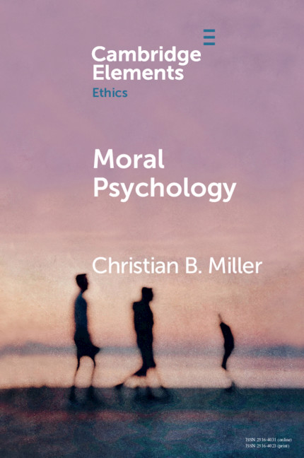 Kniha Moral Psychology Christian B. Miller