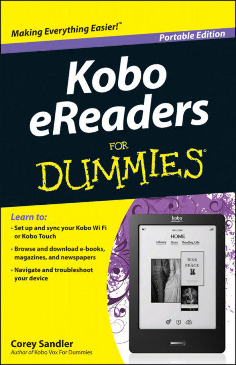 Knjiga Kobo eReaders For Dummies Corey Sandler