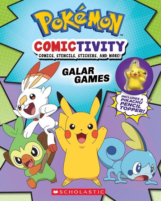 Książka Pokemon: Comictivity Book #1 Scholastic