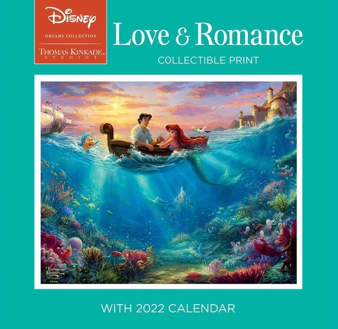 Calendar / Agendă Disney Dreams Collection by Thomas Kinkade Studios: Collectible Print with 2022 Wall Calendar Thomas Kinkade