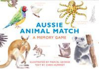 Tlačovina Aussie Animal Match Marcel George