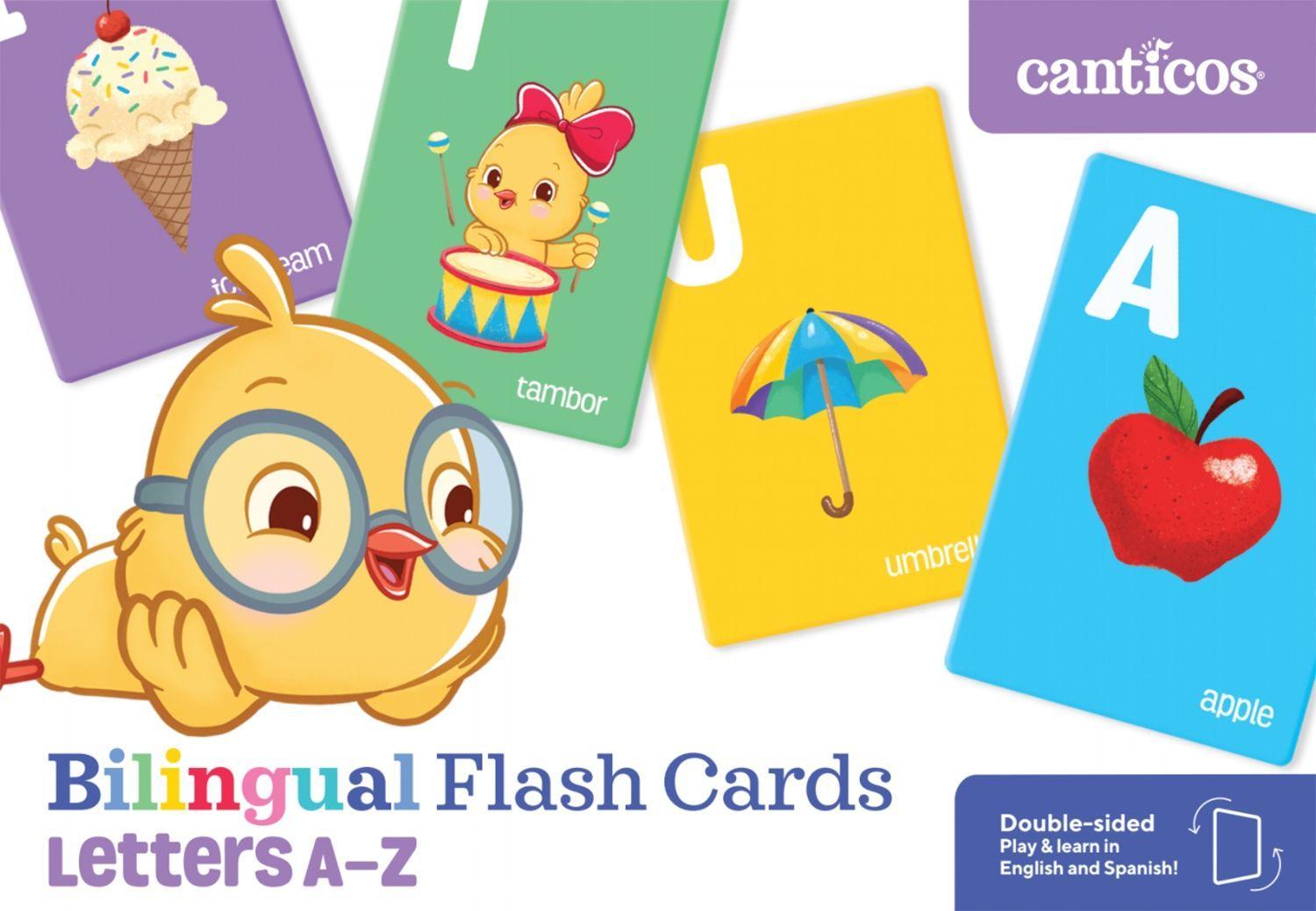 Carte Bilingual Flash Cards: Letters A-Z 