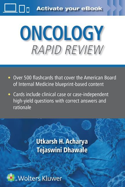 Книга Oncology Rapid Review Flash Cards ACHARYA