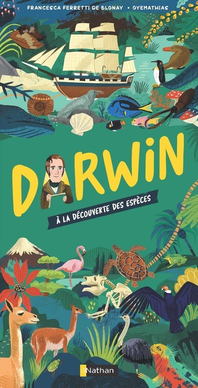 Knjiga Darwin - A la découverte des espèces collegium