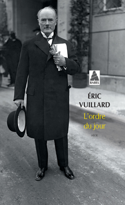 Könyv L'ordre du jour Vuillard