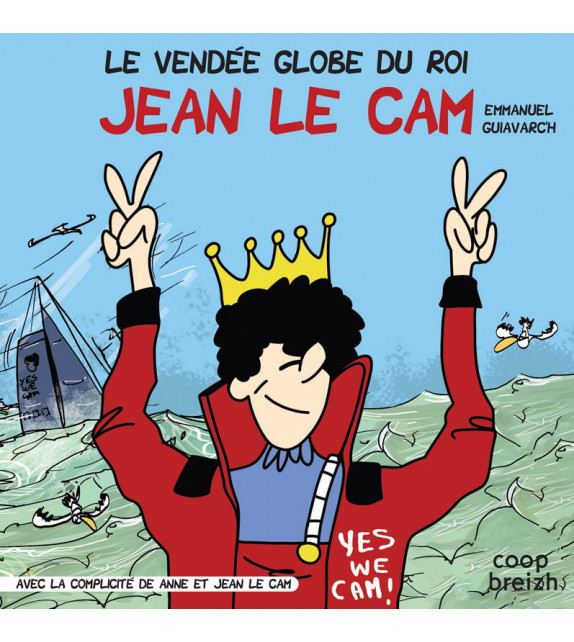Carte Le Vendée Globe du Roi Jean Le Cam GUIAVARCH