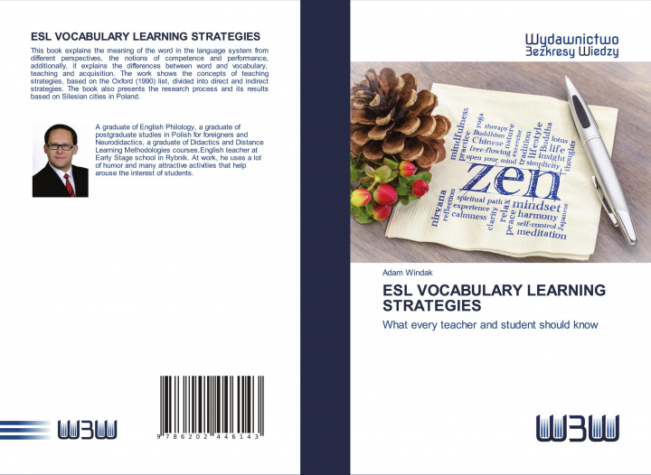 Kniha ESL Vocabulary Learning Strategies Windak Adam Windak