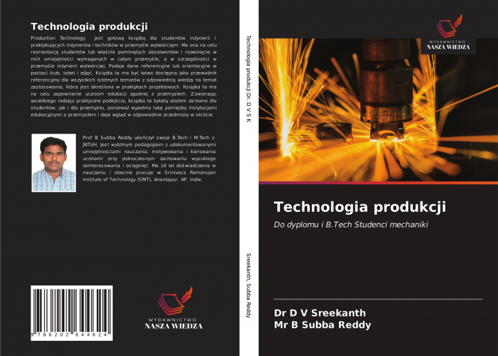 Carte Technologia produkcji DR D V SREEKANTH