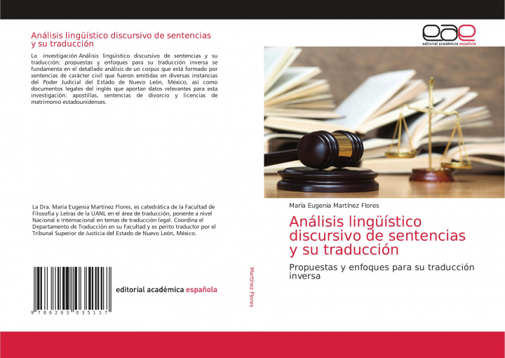 Livre Analisis linguistico discursivo de sentencias y su traduccion Martinez Flores Maria Eugenia Martinez Flores