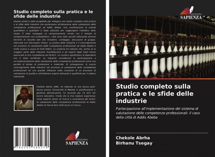 Livro Studio completo sulla pratica e le sfide delle industrie CHEKOLE ABRHA