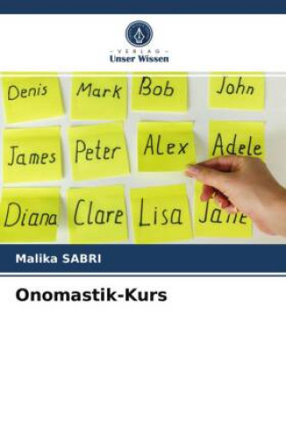 Knjiga Onomastik-Kurs MALIKA SABRI