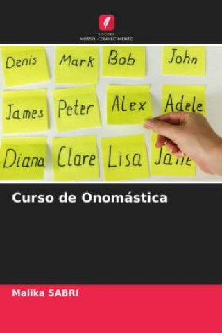 Boek Curso de Onomastica SABRI Malika SABRI