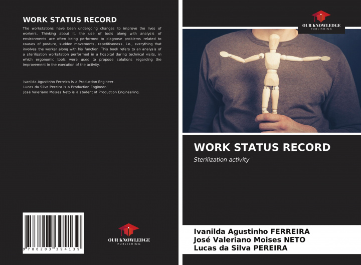Knjiga Work Status Record IVANILDA A FERREIRA