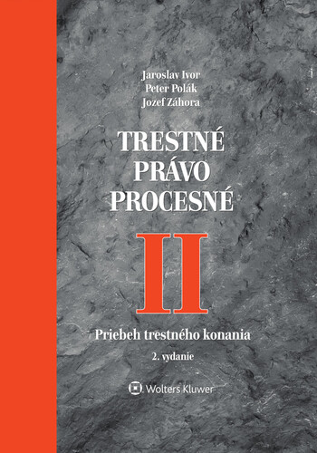 Knjiga Trestné právo procesné II Jaroslav Ivor