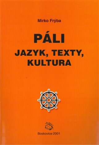 Könyv Páli - jazyk, texty, kultura Mirko Frýba