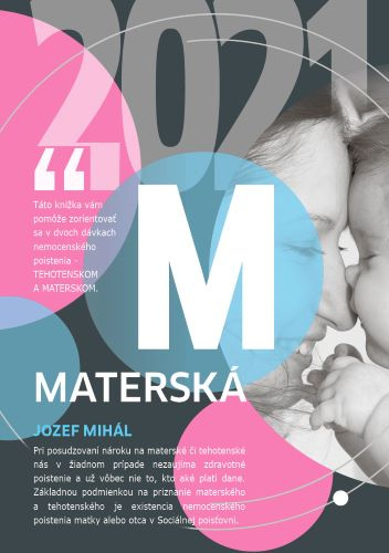 Kniha Materská 2021 Jozef Mihál